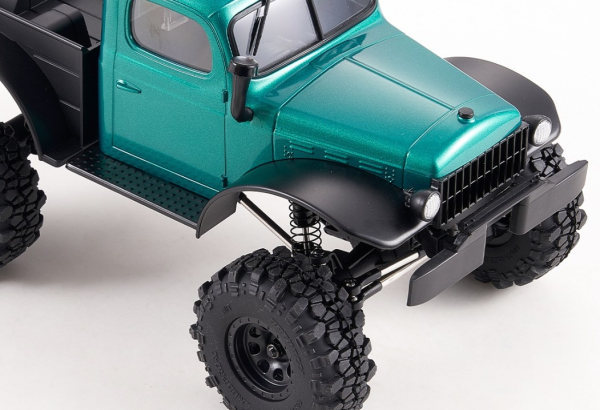 DPFMS12401RTRGN-B FMS FCX24 Power Wagon Mud-Racer BRUSHLESS 1:24 grün - RTR